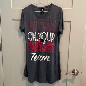 NFL Women’s sleepwear Patriot’s night shirt